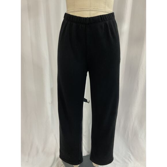 Eterne Straight Leg Black French Terrycloth Sweatpant Size XS - Picture 2 of 5
